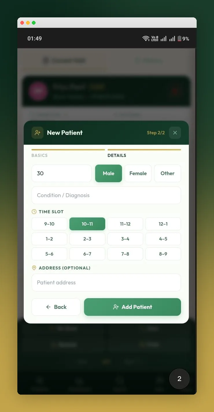 Patient Data Export